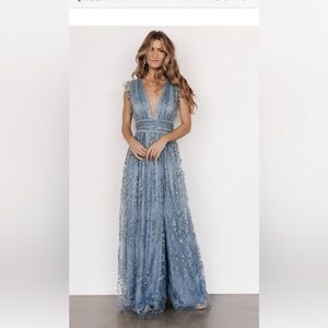 Blue Shimmer Gown Baltic Born